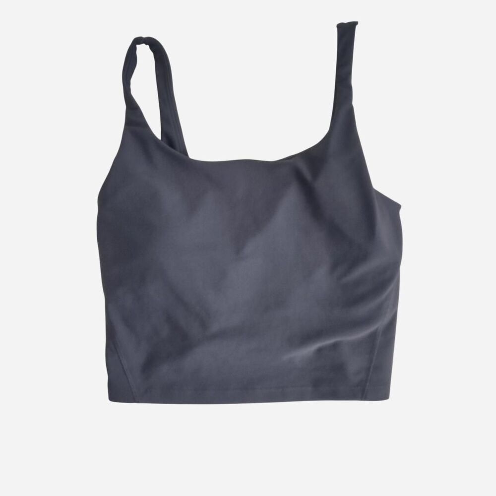 Old-navy Women's Navy and Grey Crop-top